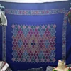 Authentic Moroccan carpet, the original Chefchaouen carpet, Blue